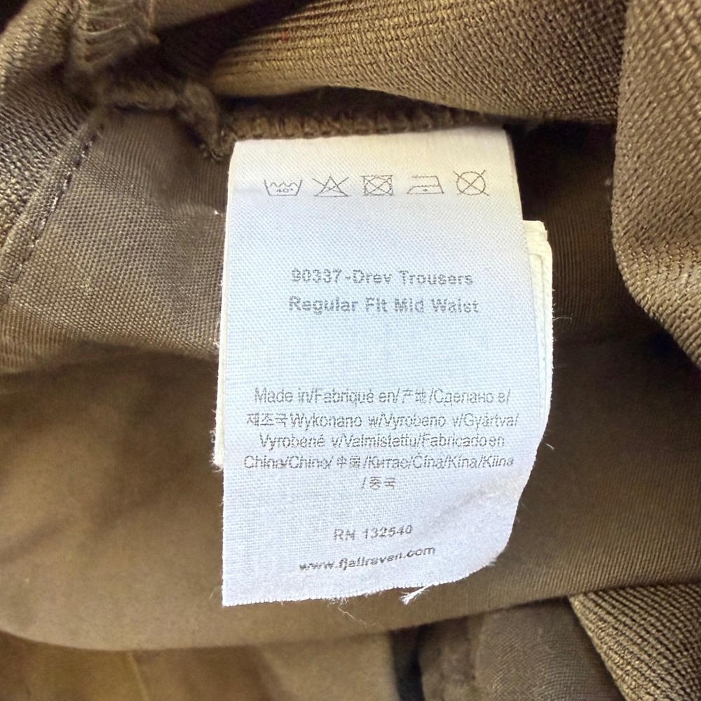 Fjall Raven Men's 33/34" Drev Trousers Regular Fit G1000 Pants Utility - Picture 9 of 13